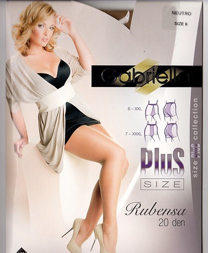Plus size rubensa strumpfhose - plus,